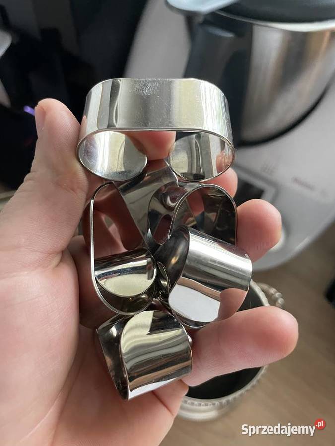 Obrączki na serwetę Posrebrzane