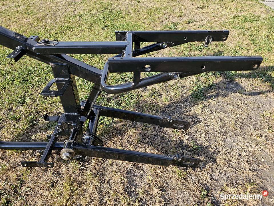 Rama WSK 125 Zarejestrowana biala blacha Nadrybie Ukazowe