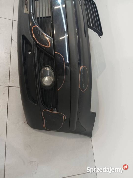 ZDERZAK PRZÓD CZARNY TOLEDO II Seat Leon I