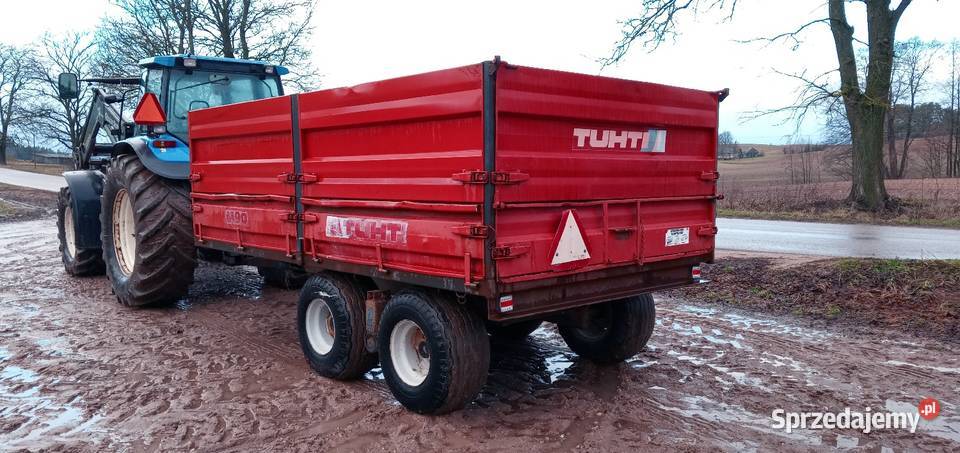 Tuhti M90 Przyczepa Wywrotka 9000 Przyczepy rolnicze Szołtany