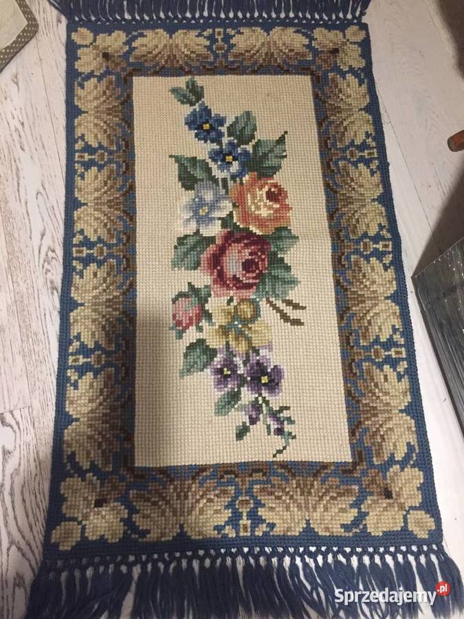 Dywanik ręcznie robiony lubelskie Ryki