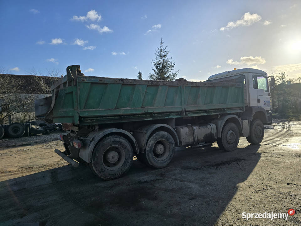Wywrotka MAN TGA 41360 8x4 hydroburta