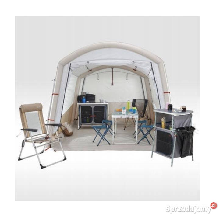 Przedsionek pompowany Quechua Air Seconds Base Kołobrzeg