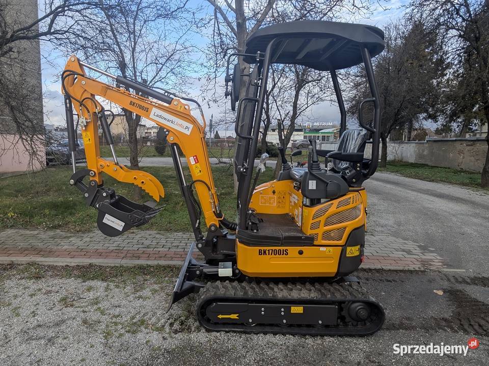 Mini Koparka Berger Kraus BK1700JS z osprzętem Gliwice