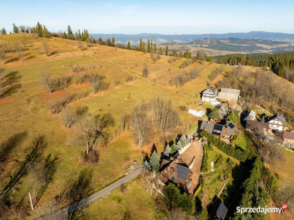 Widokowa działka w Rzepiskach 1310 m2 Sprzedaż Rzepiska
