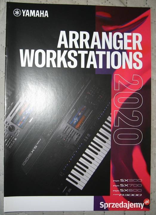 Yamaha Arranger Workstations 2020 catalog
