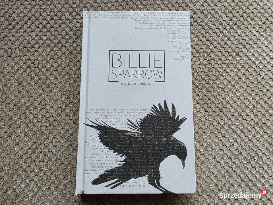 Arkusz poetycki Billie SparrowWeronika Maria
