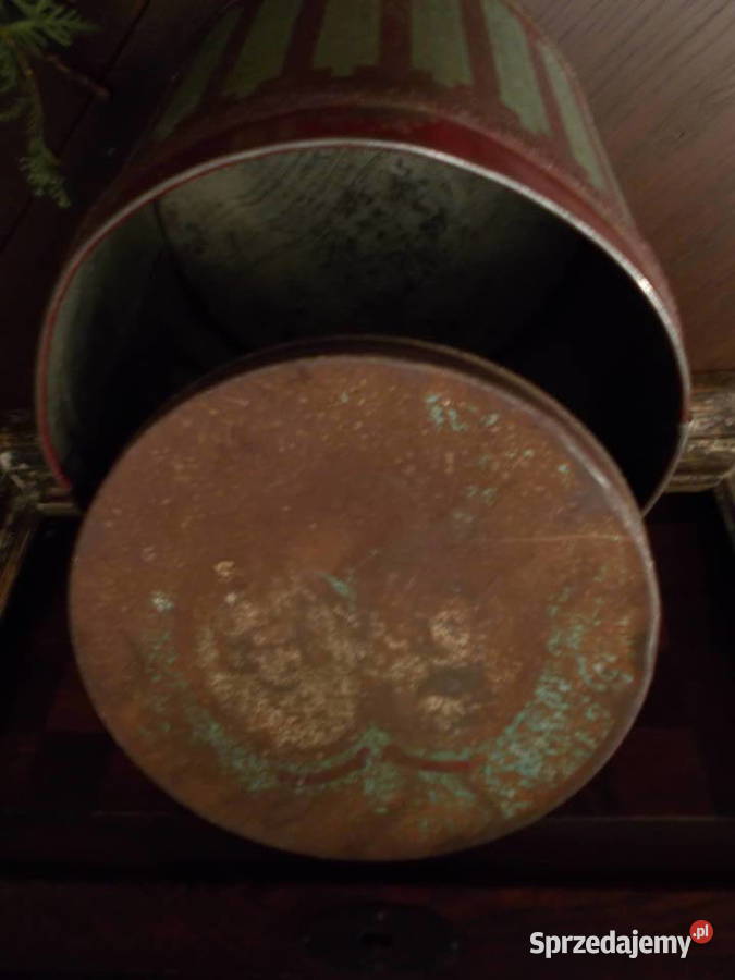 Stara Piękna Angielska Puszka Portrety Pary zachodniopomorskie Szczecin