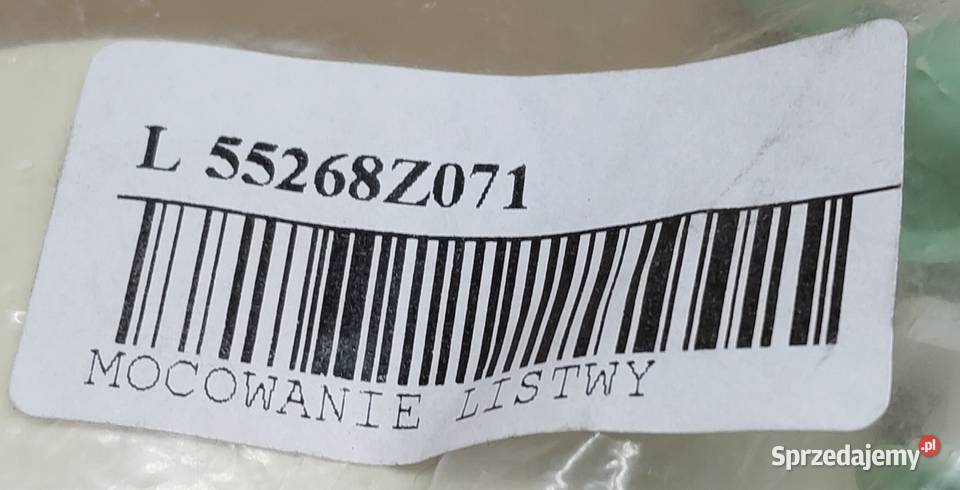 SPINKA LISTWY PROGU PROGOWEJ VW PASSAT B5 9705 Wyposażenie wnętrza