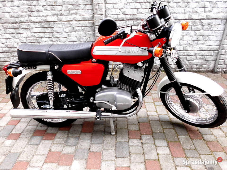 Jawa 634 z koszem bocznym velorex 2000km Motocykle, skutery, quady Konin