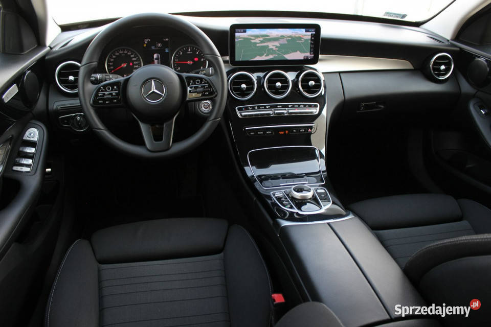 Mercedes C 200 Exclusive FV23 160 Navi LED podgrzewane fotele Samochody osobowe Sokołów
