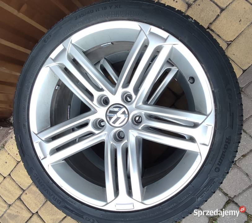 Alufelgi 18 z nowymi oponami Ćmielów