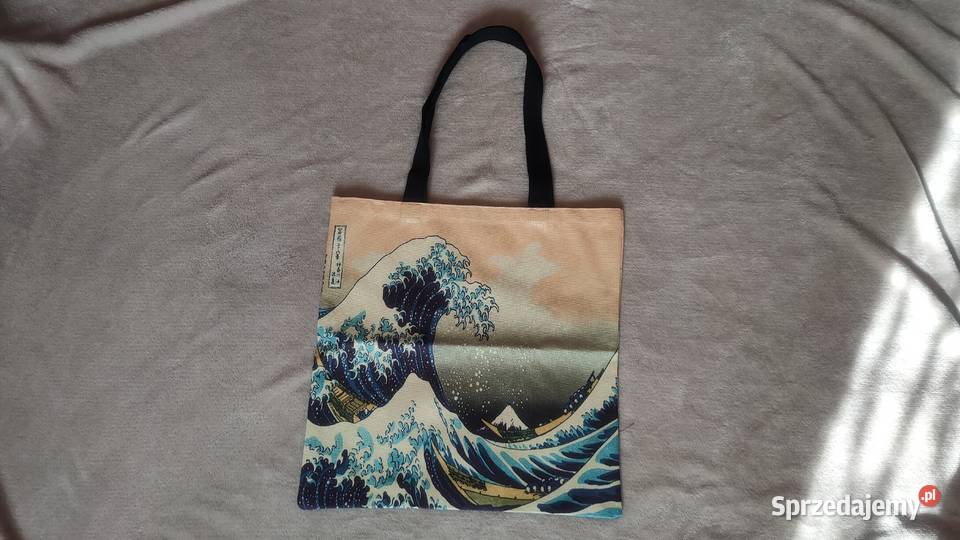 Torba na ramię zakupy Wielka Fala w Kanagawie Moda i Styl Tarnowskie Góry