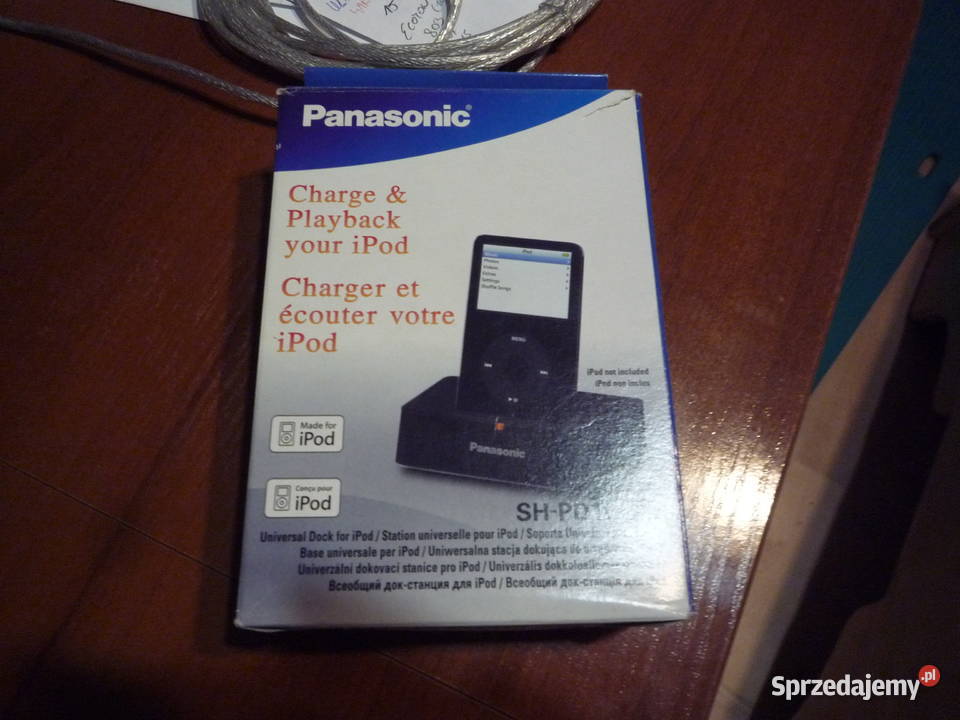 ładowarka panasonic shpd10 ipod sprzedam