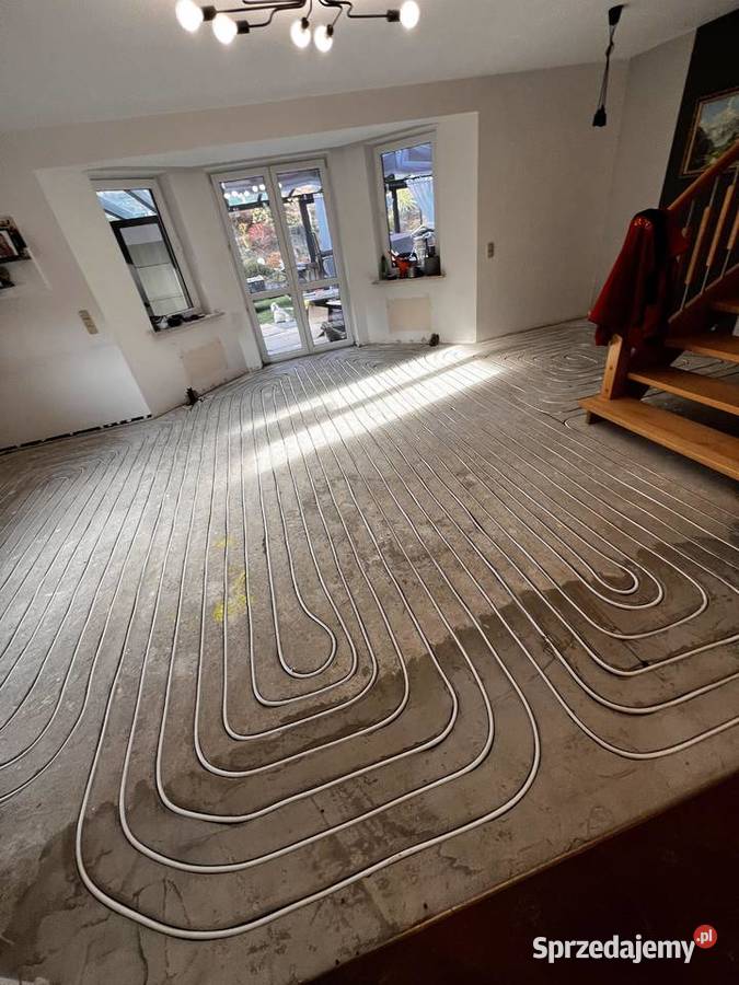 Frezowanie pod ogrzewanie podłogowe Małopolska Słopnice