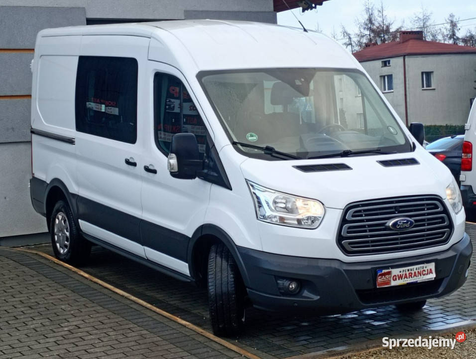 Ford Transit doka brygadówka7osóbsuper stan furgon Chełm Śląski