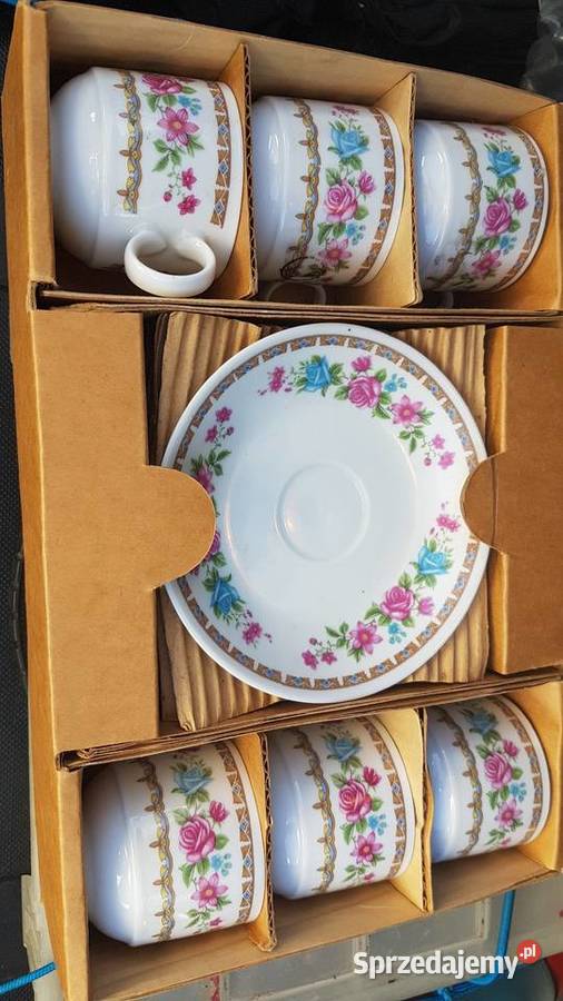 kmpl filiżanek i talerzykow Warszawa