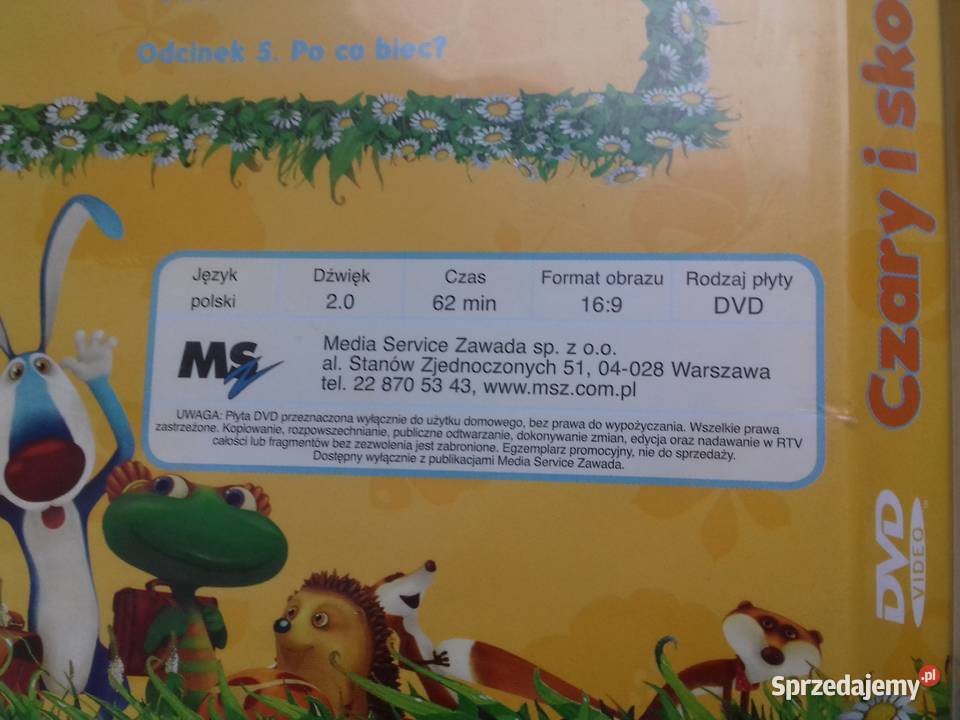 Film DVD Lulu i inne zwierzaki Czary i skorupa 1 kujawsko-pomorskie Bydgoszcz