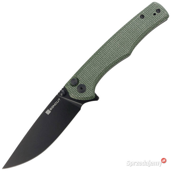Nóż składany Sencut Crowley Green Micarta Black mazowieckie Warszawa sprzedam