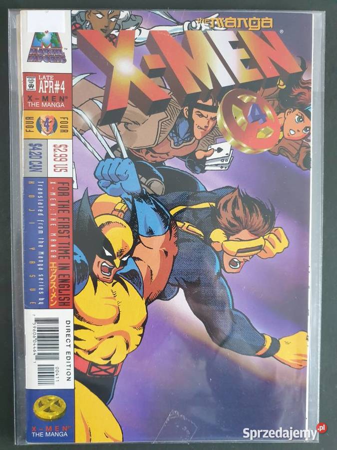 The Manga XMen Operation Rescue 2 komiksy Marvel Gdynia