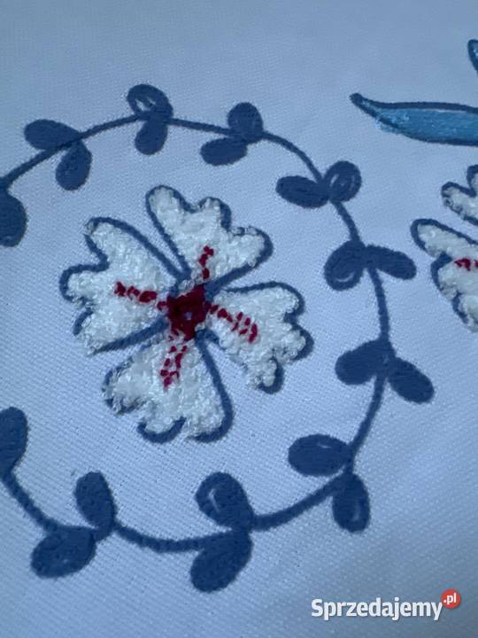 obrus ręcznie haftowany rękodzieło wysokiej Zabrze