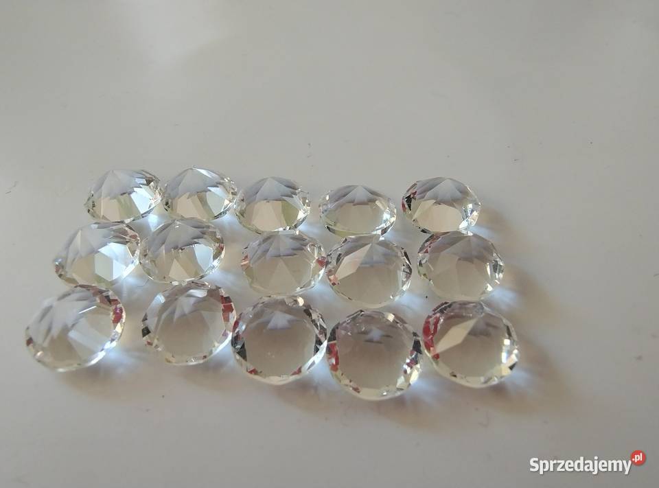 Szklane kryształki Zestawy biżuterii śląskie Żory