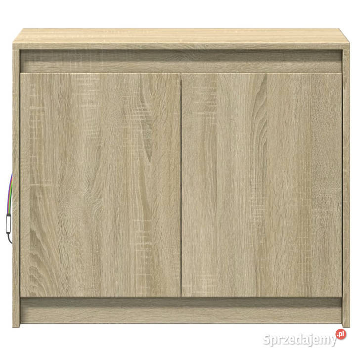 Szafka z LED dąb sonoma 72x34x61 materiał mazowieckie Warszawa