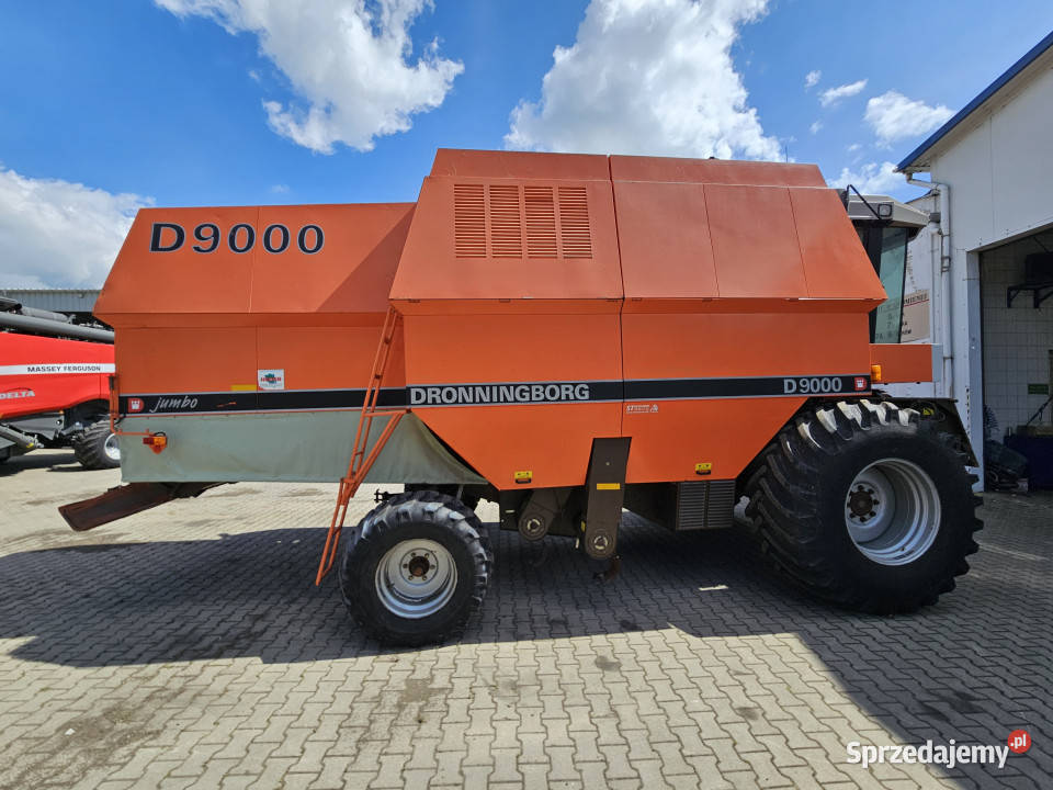 Kombajn zbożowy Dronningborg D9000 heder zbożowy Biskupie-Kolonia