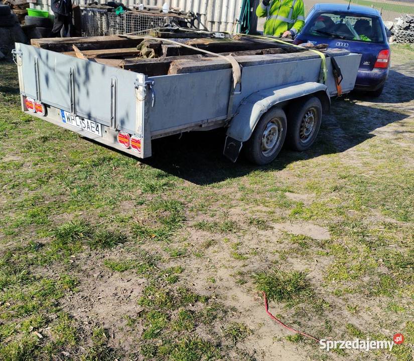 Przyczepa Dwuosiowa ANSSEMS MSX DMC1500 ZAMIANA