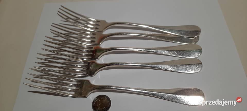 sztućce H Beard Silver plater Warszawa