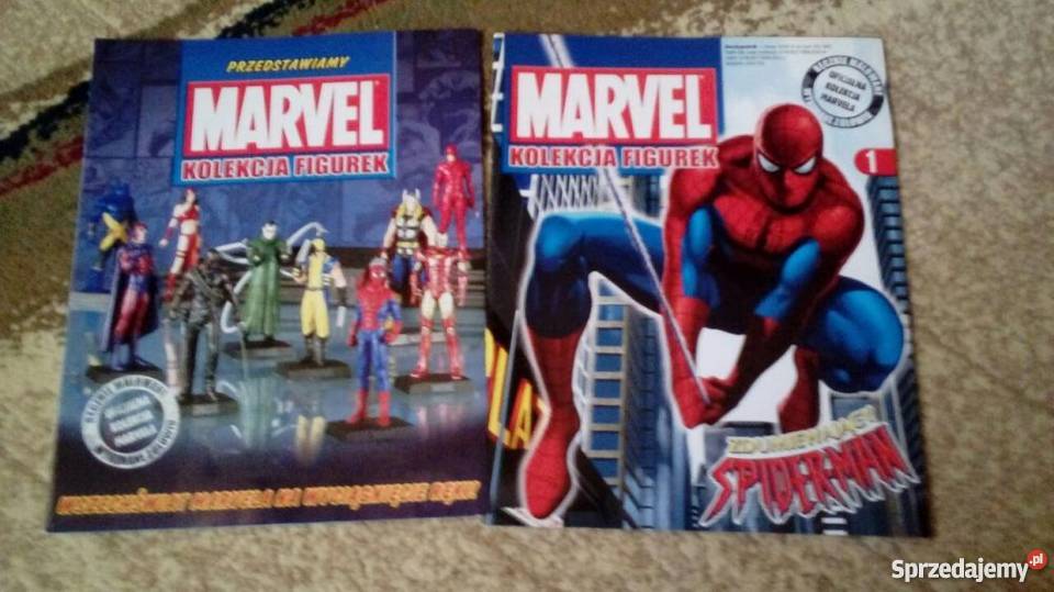 Kolekcja SpiderMan Heroes Villains karty gazetki Hajnówka