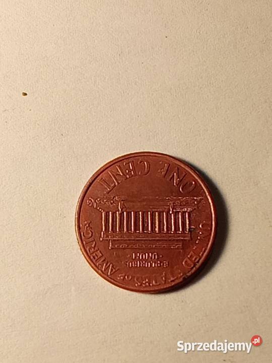 Moneta 1 cent D USA 1996 Imielin