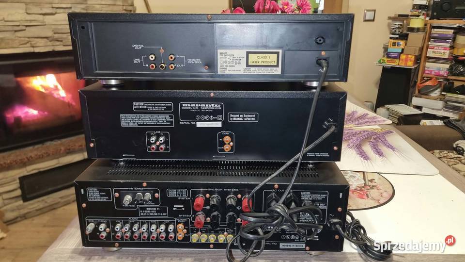 Amplituner Marantz SR60L Deck Marantz SD525 Warta