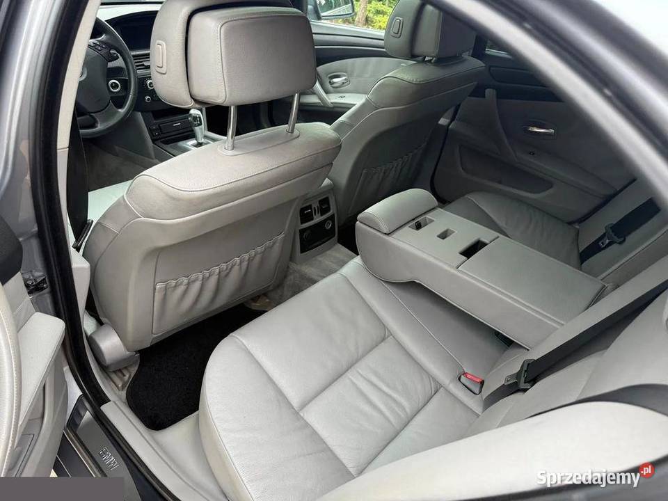 BMW Seria 5 E60 Sedan modelowy 2008 Benzyna Seria 5 Krotoszyn