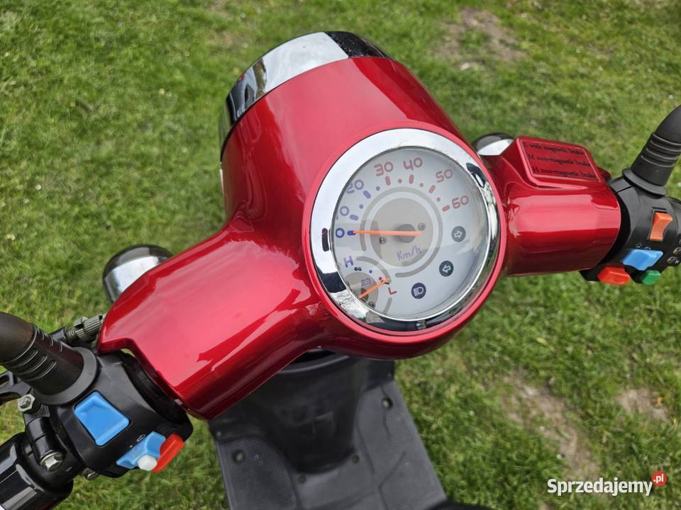 Skuter elektryczny nowe baterie metalic lubelskie Krasnystaw