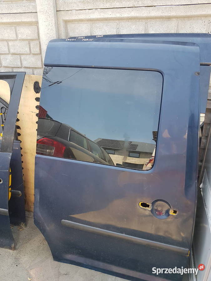 VW CADDY 2K0 DRZWI SUWANE PRAWE SZYBA PRAWA