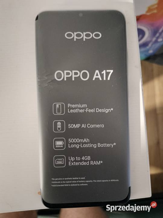 Oppo A 17 nowy Nigdy Nie Używany Lublin