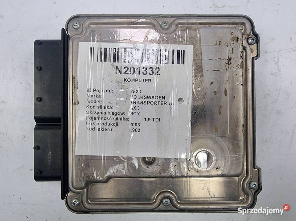 KOMPUTER VOLKSWAGEN TRANSPORTER T5 038906016M kujawsko-pomorskie