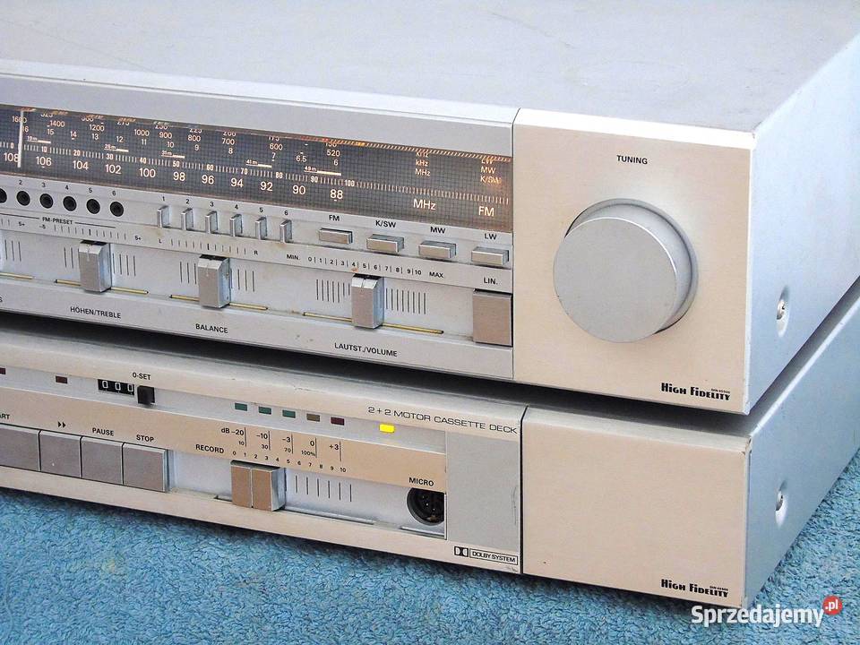 Amplituner i magnetofon Grundig Vintage DOSTAWA podkarpackie Jasło