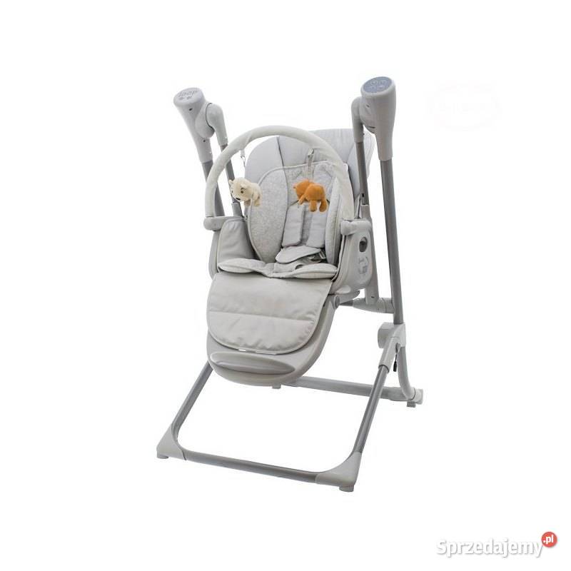 EUROBABY KRZESEŁKO HUŚTAWKA LOOP GREY podlaskie