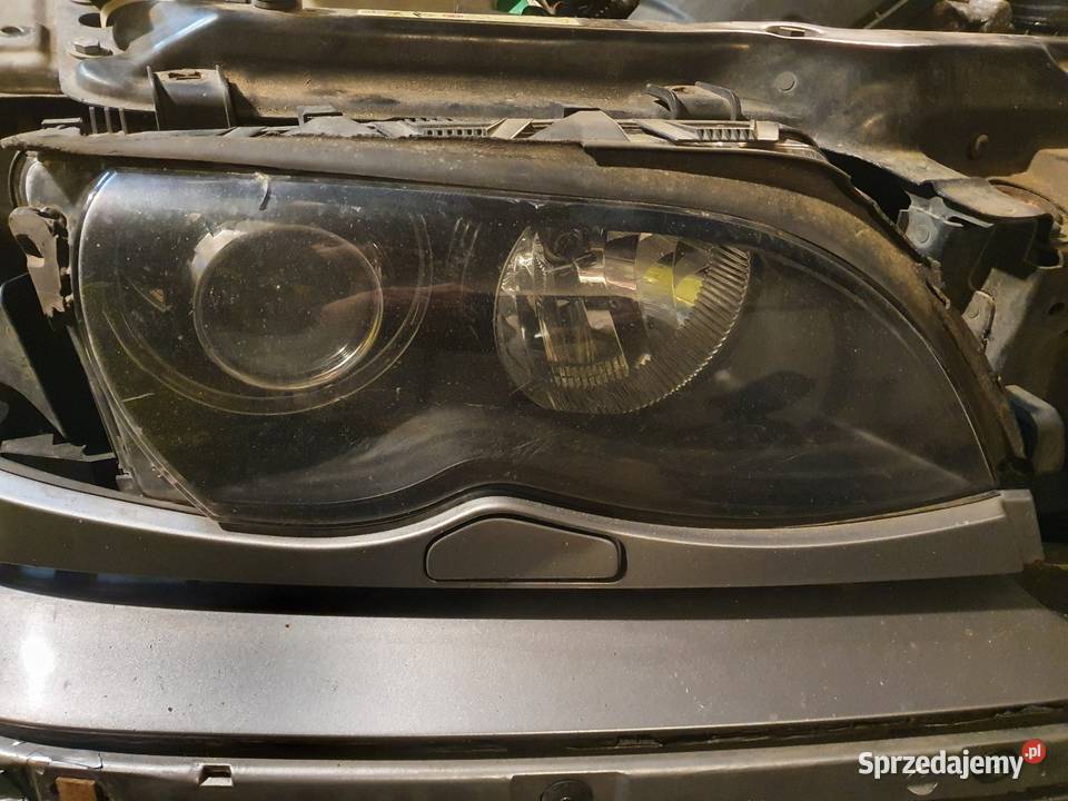 Reflektory lewy prawy Xenon lampy przód e46 lift Wolbrom sprzedam