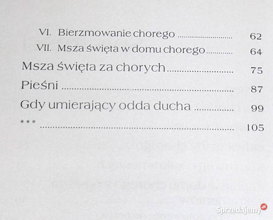 Modlitwa wiary ocali chorego ks Tymoteusz Chełm