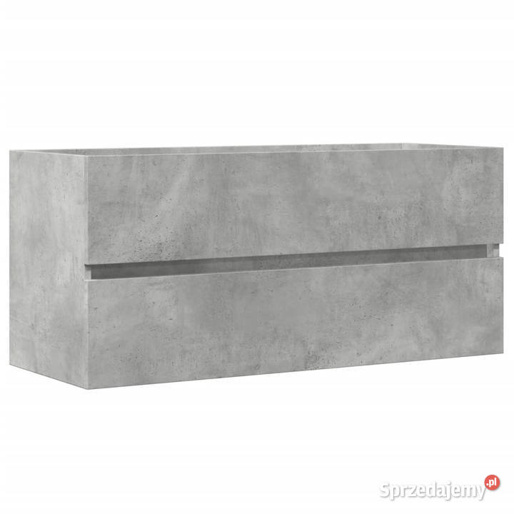 Szafka pod umywalkę szarość betonu 100x385x45 Warszawa