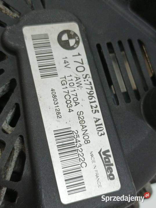 ALTERNATOR 7796125 30 D M57 Bmw X5 II 20062013 świętokrzyskie