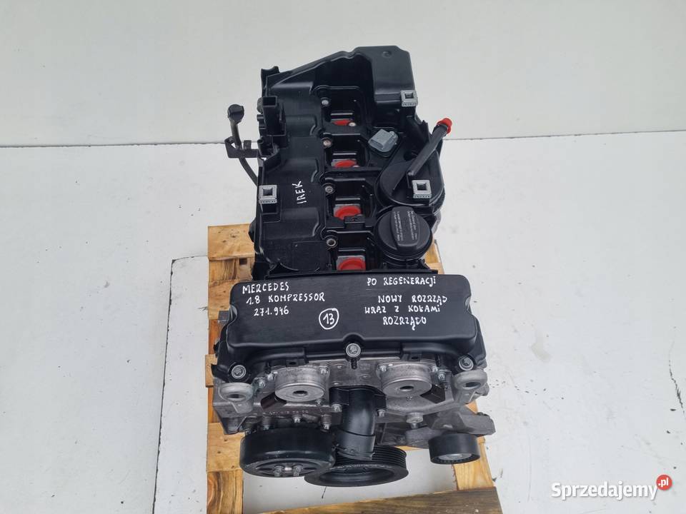 SILNIK REGENERACJI Mercedes W203 18 KOMPRESSOR Rudka