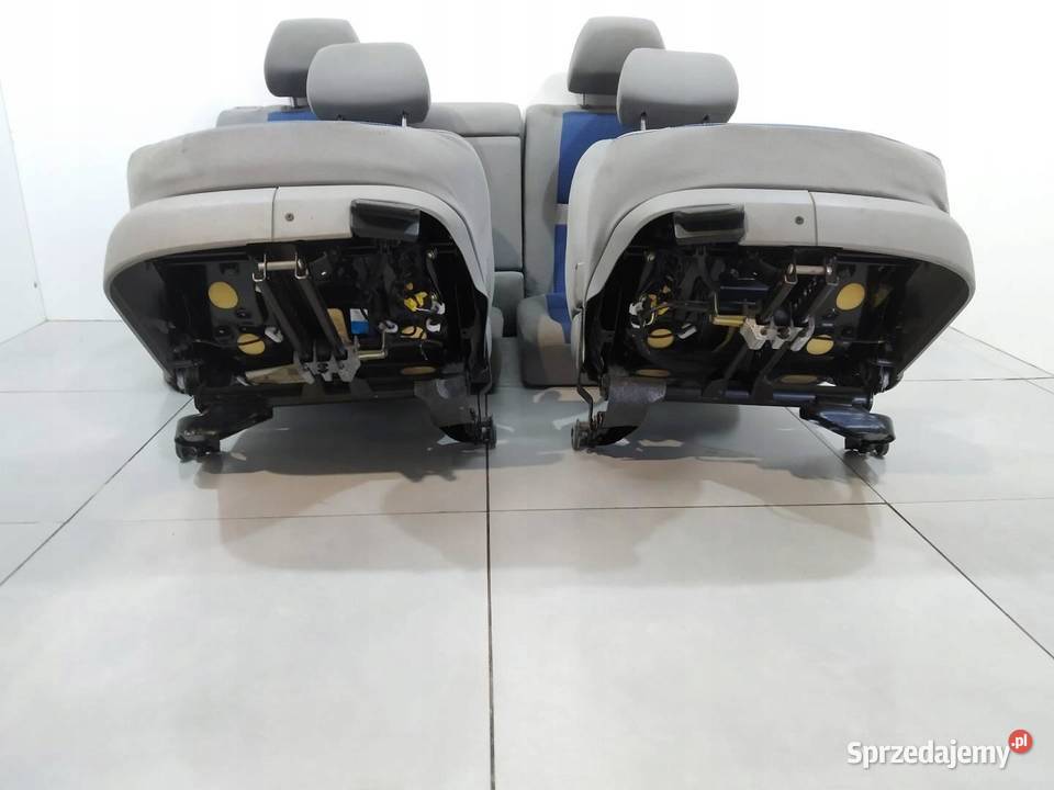 FOTELE PRZÓD TYŁ KOMPLET 5D NIEBIESKIE VW sprzedam