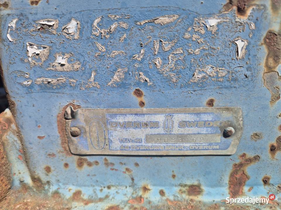 Pług zagonowy overum 4 skibowy 31 duzy wysoki Majdan Górny