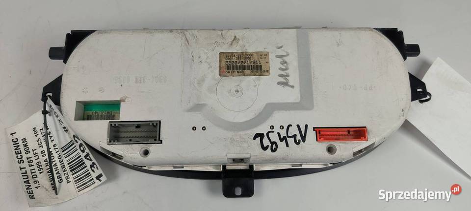 LICZNIK ZEGAR RENAULT MEGANE I 8200071811 Lipno