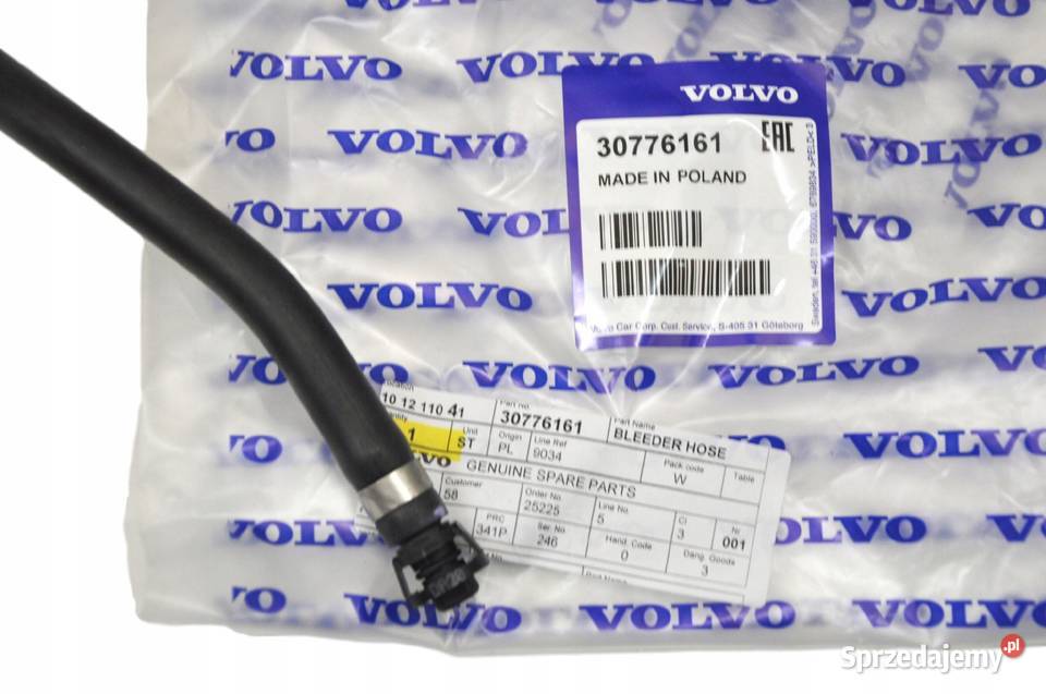 VOLVO C30 przewod zbiornika wyrownawczego 20D OE Gadgety motoryzacyjne