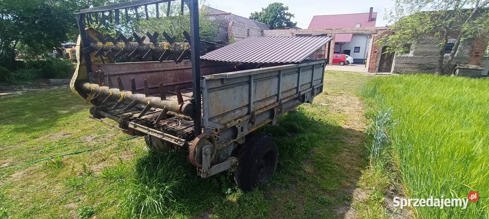 Rozrzutnik obornika jedno osiowy